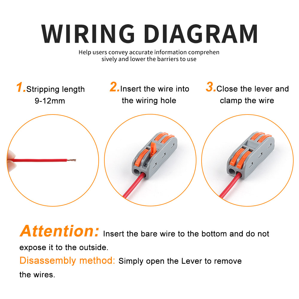 DIY GO 22PCS Lever Wire Connec - Push Fit Connector 评论和价格