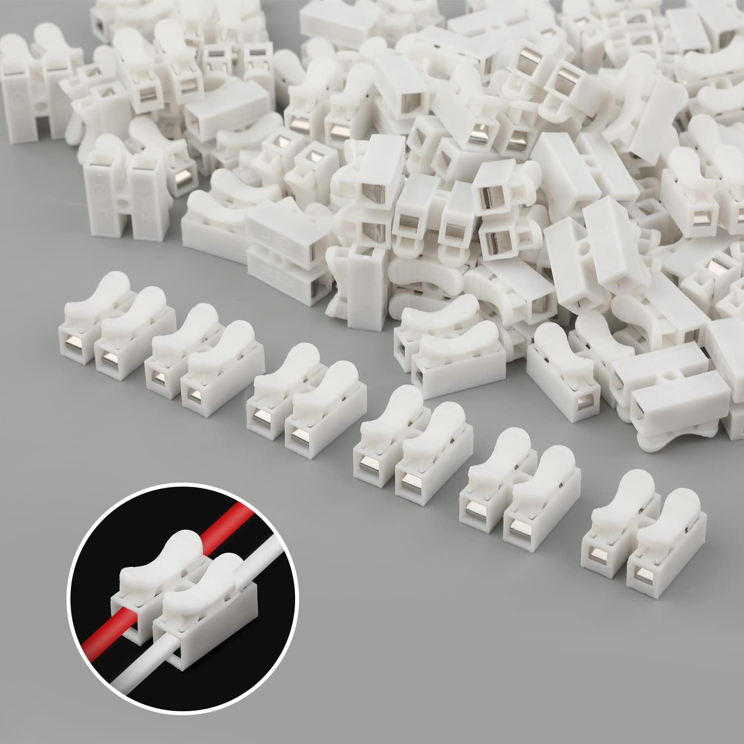 50pcs Push Quick Wire Cable CH - Push Fit Connector 评论和价格