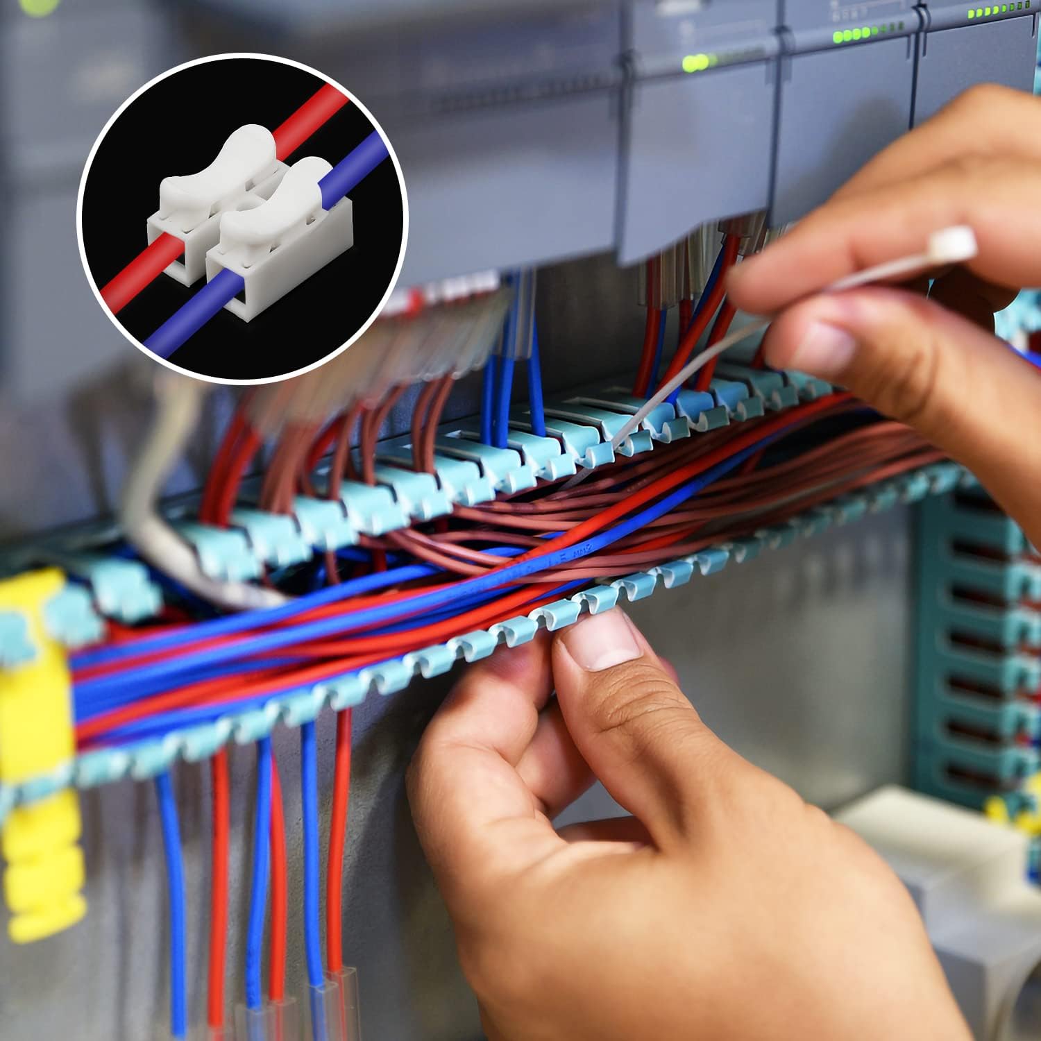 50pcs Push Quick Wire Cable CH - Push Fit Connector 评论和价格