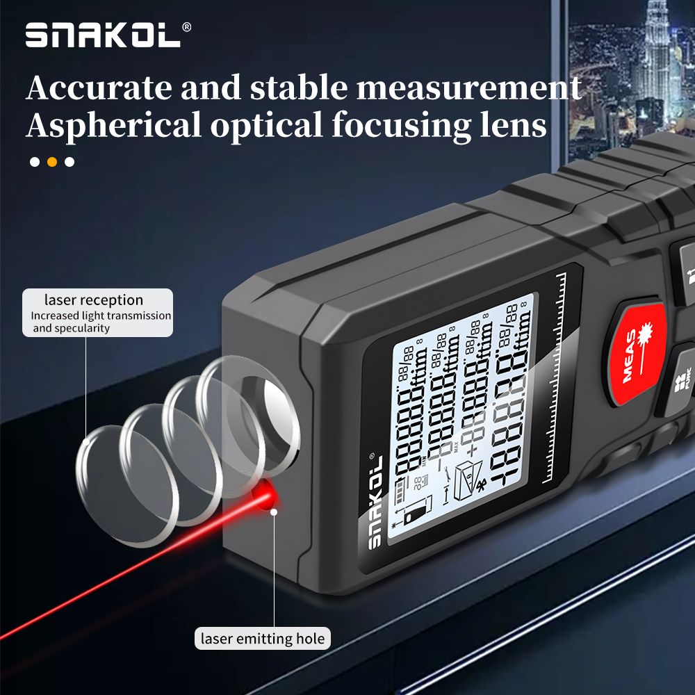 Snakol Laser Distance Meter 50 - Stanley Tape 25Ft 评论和价格