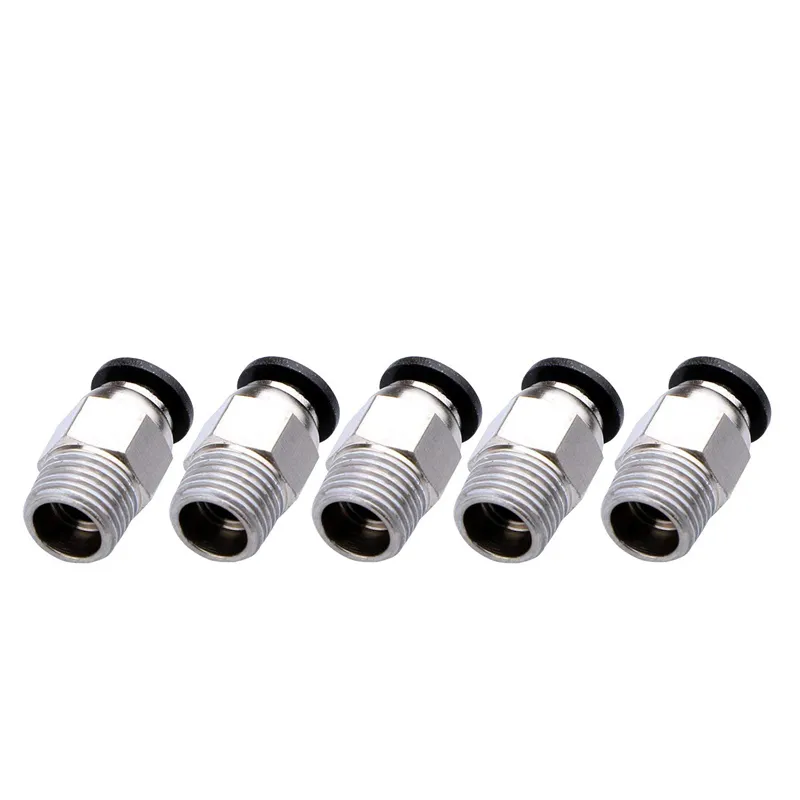 10Pcs/Lot PC4-M6 PC4-01 Quick  - Ptfe Tape Thread 评论和价格
